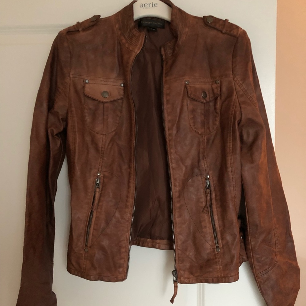 Brown Leather Jacket